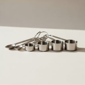 Brushed Stainless Measuring Set — Optimized Goodies Co.