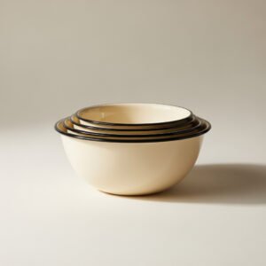 Field Enamel Mixing Bowls, Set of Three — Optimized Goodies Co.