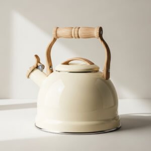 Stovetop Enamel Kettle — Optimized Goodies Co.