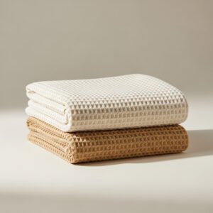 Waffle Cotton Tea Towels, Set of Two — Optimized Goodies Co.